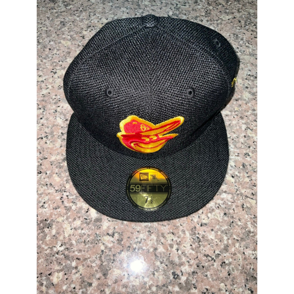 New Era Baltimore Orioles Baseball Fitted Cap Size 7 1/2 - Picture 1 of 5